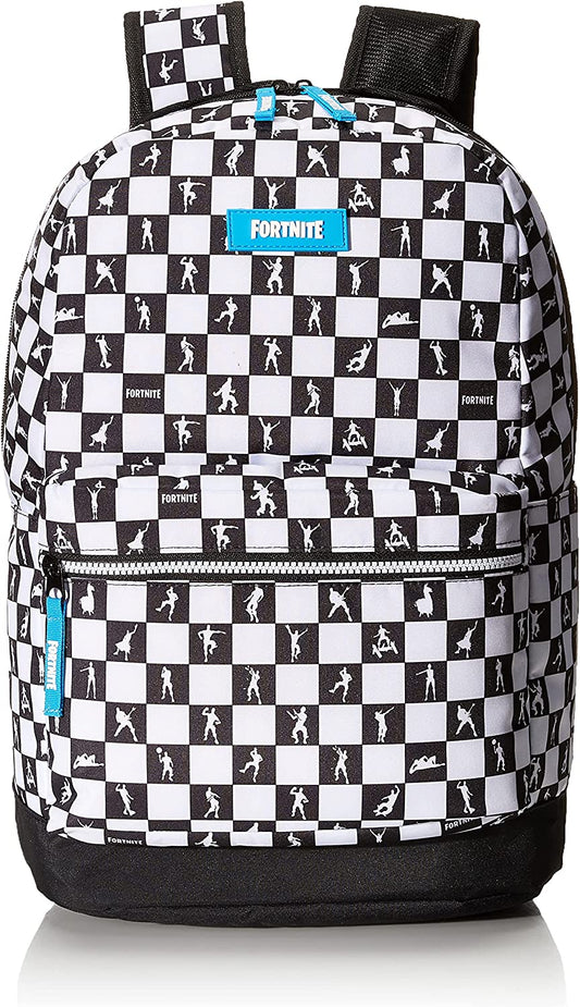 FORTNITE unisex adult backpack, Black/White