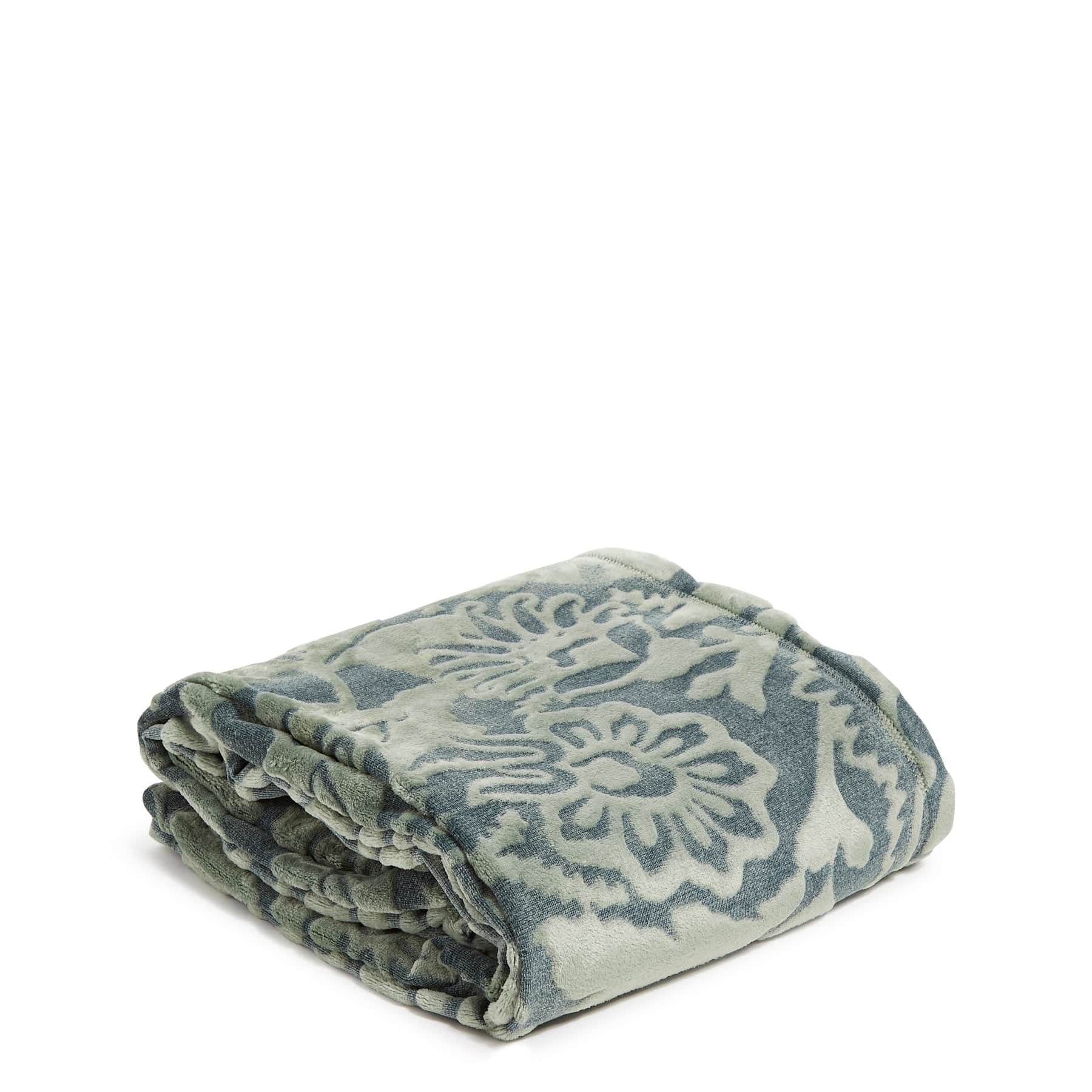 Textured Throw Blanket-Java Sage-Image 1-Vera Bradley