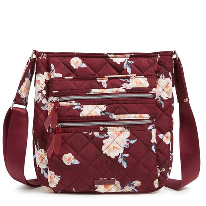 Triple Zip Hipster Crossbody Bag-Blooms and Branches-Image 1-Vera Bradley