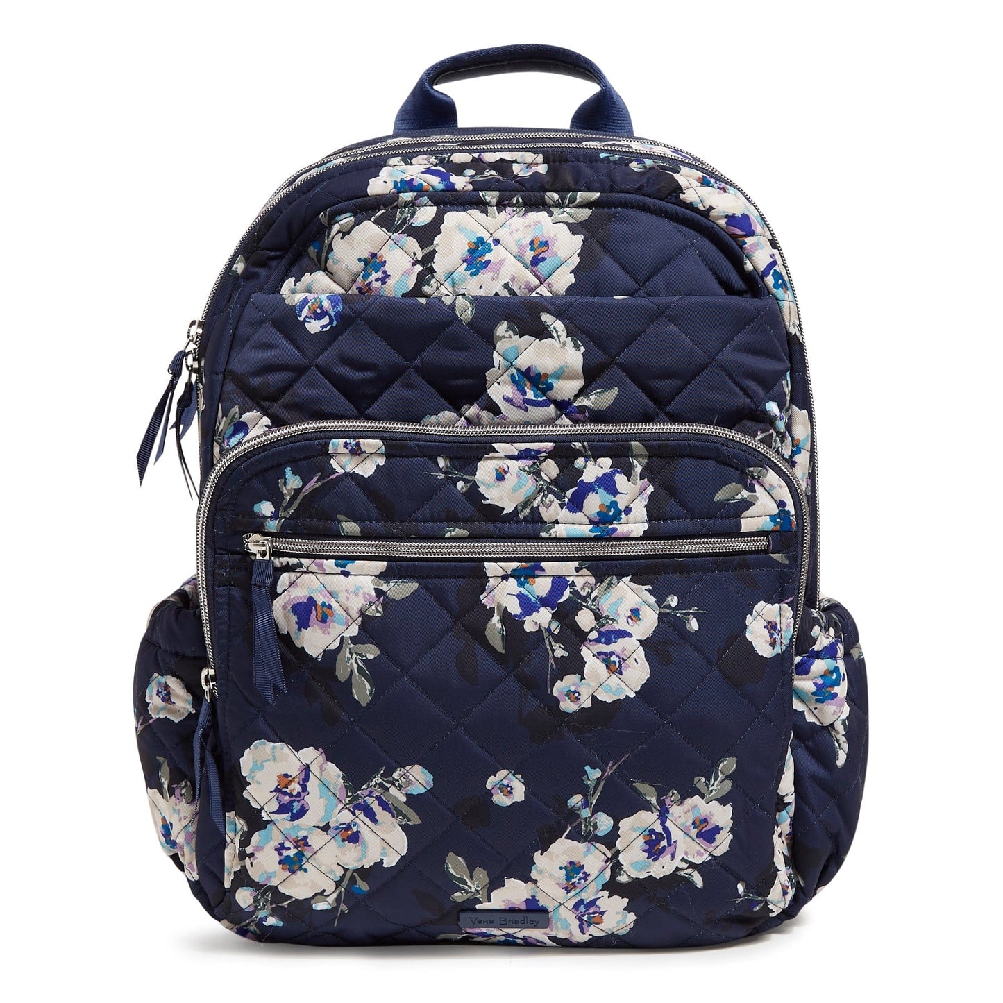 XL Campus Backpack-Blooms and Branches Navy-Image 1-Vera Bradley