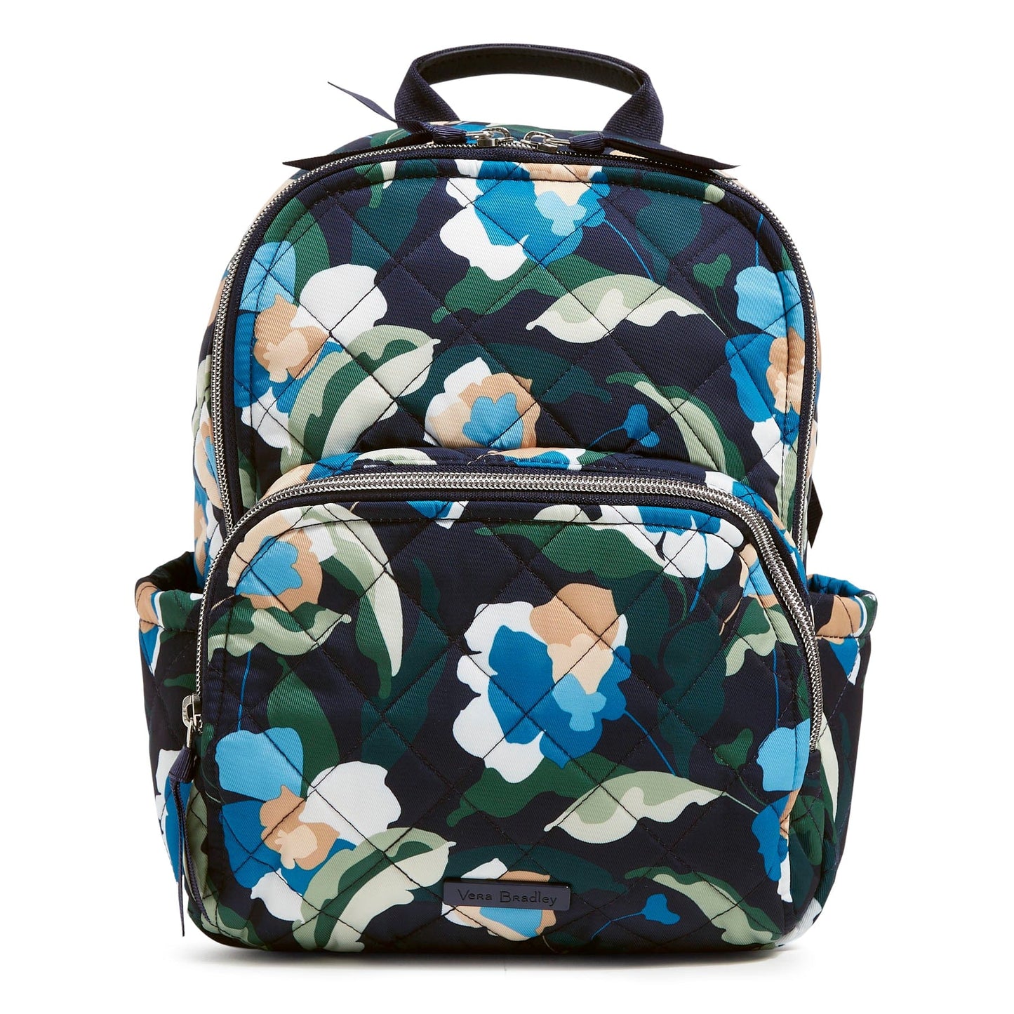 Small Backpack-Immersed Blooms-Image 2-Vera Bradley