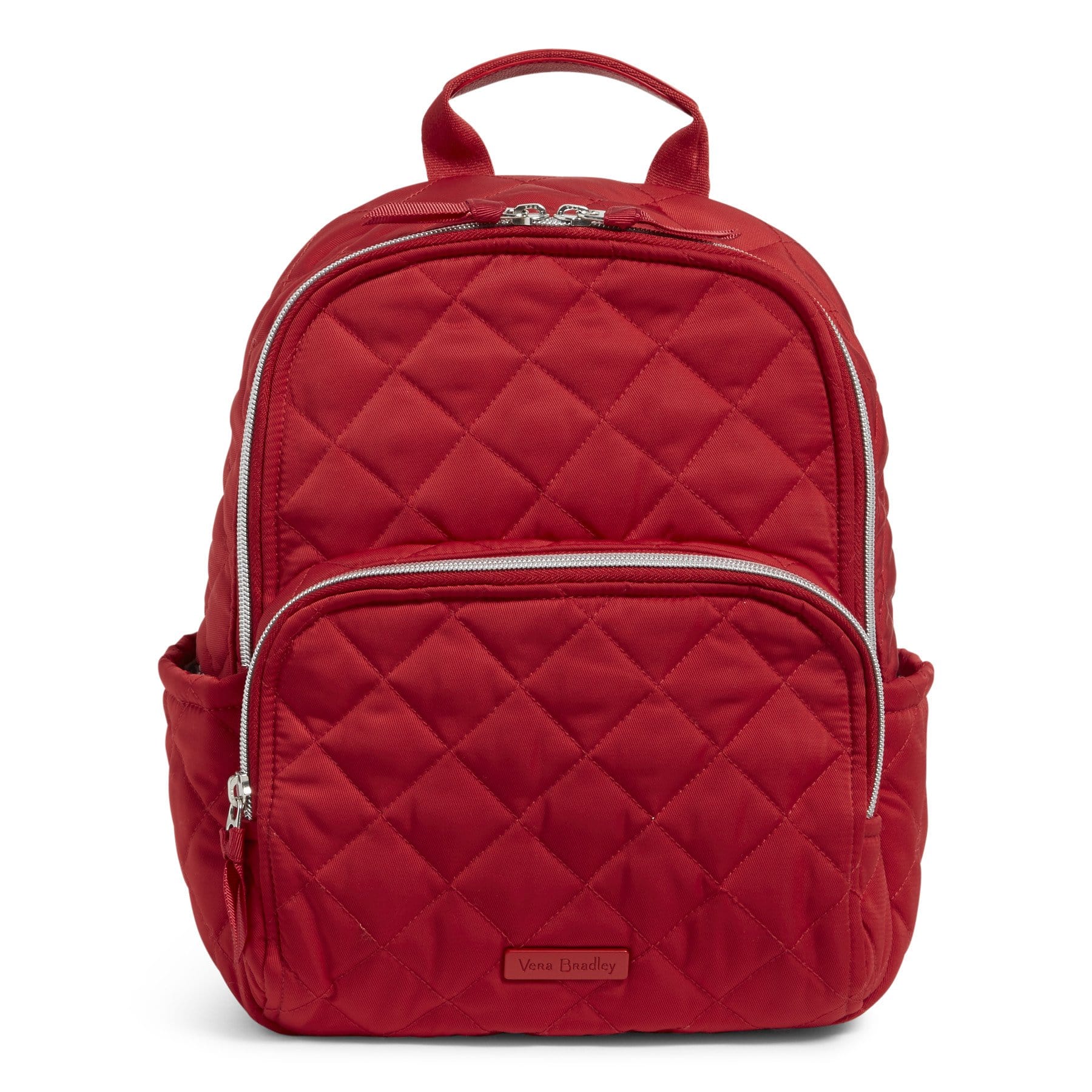 Small Backpack-Performance Twill Cardinal Red-Image 1-Vera Bradley
