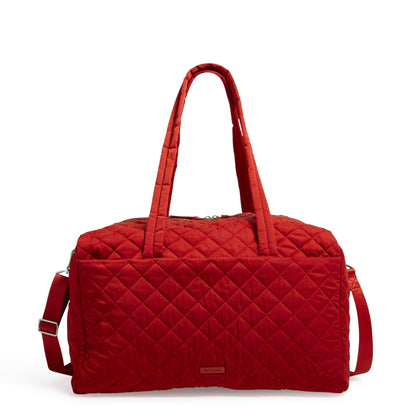 Large Travel Duffel Bag-Performance Twill Cardinal Red-Image 1-Vera Bradley
