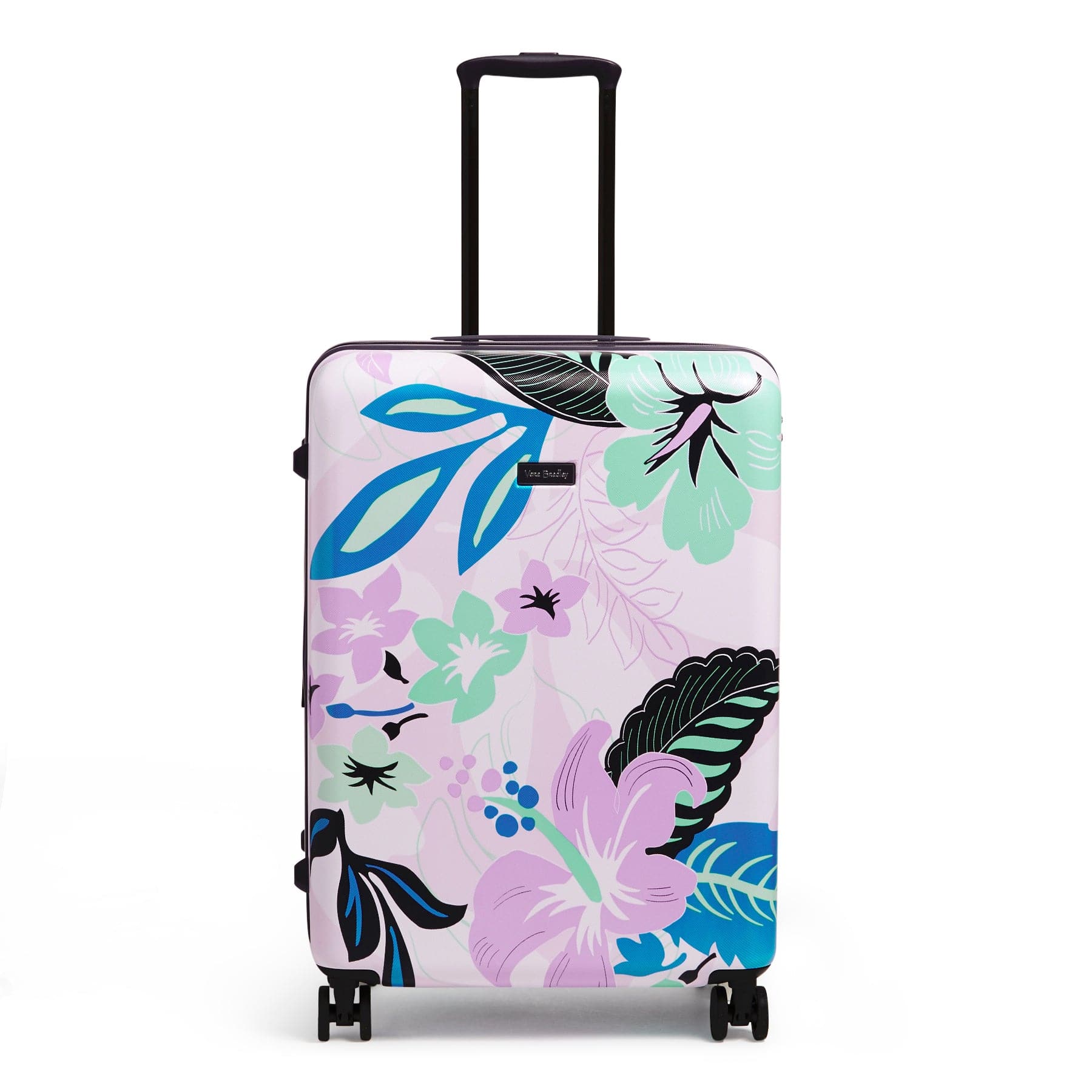 Hardside Large Spinner Luggage-Island Floral Purple-Image 1-Vera Bradley