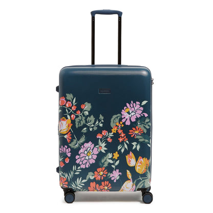 Hardside Large Spinner Luggage-Fresh-Cut Floral Green-Image 1-Vera Bradley