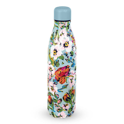 Stainless Steel Water Bottle-Sea Air Floral-Image 1-Vera Bradley
