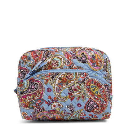 Large Cosmetic Bag-Provence Paisley-Image 1-Vera Bradley