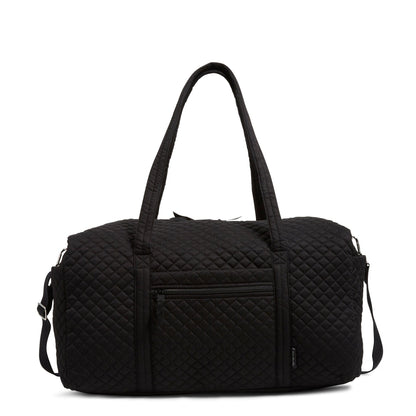 Large Travel Duffel Bag-Performance Twill Black-Image 1-Vera Bradley