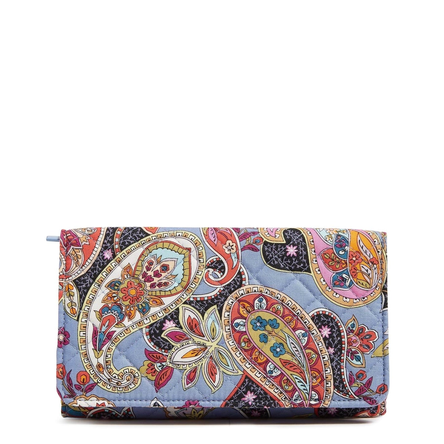 RFID Trifold Clutch Wallet-Provence Paisley-Image 1-Vera Bradley