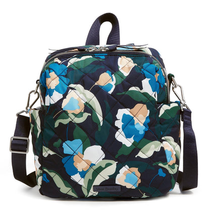 Convertible Small Backpack-Immersed Blooms-Image 4-Vera Bradley