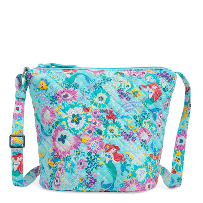 Disney Bucket Crossbody Bag-Ariel Floral-Image 1-Vera Bradley