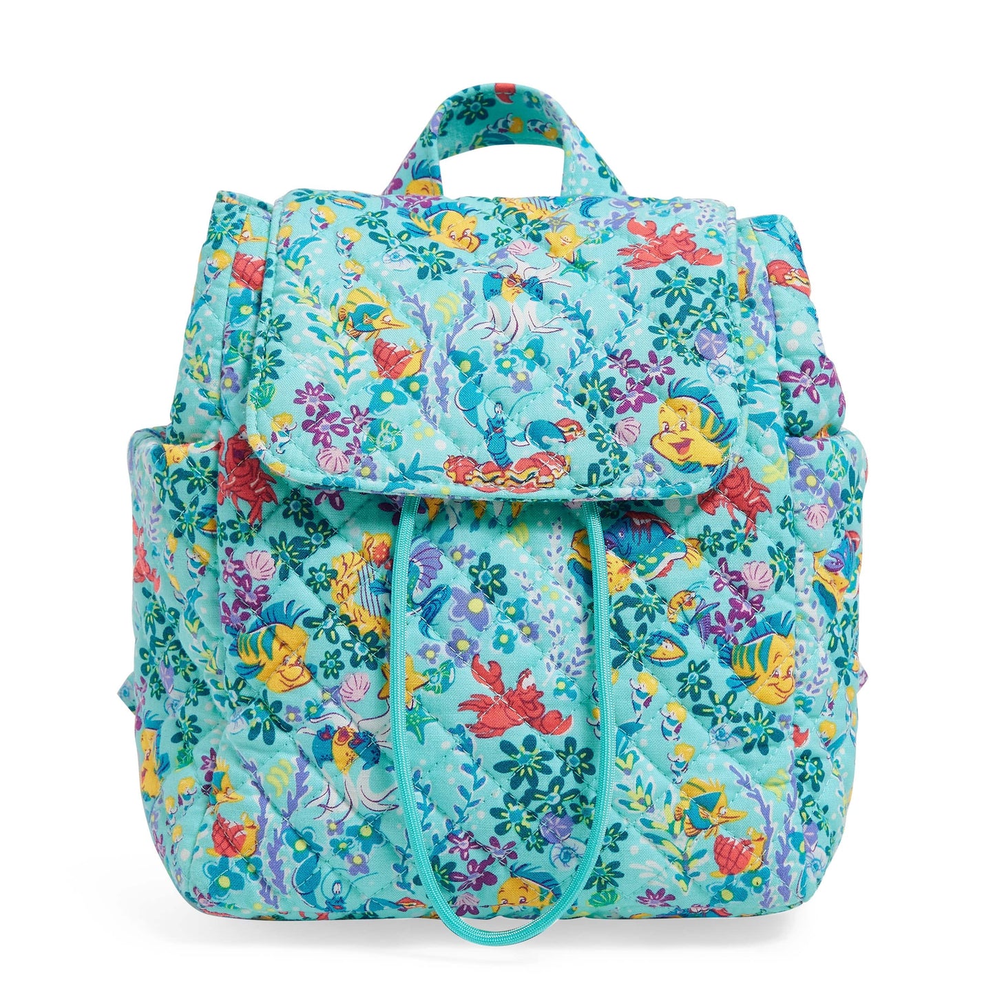 Disney Mini Backpack-Ariel Floral Ditsy-Image 1-Vera Bradley