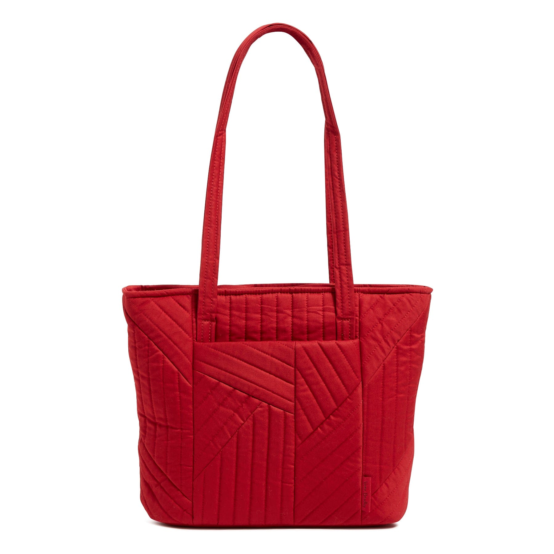 Small Vera Tote Bag-Cardinal Red-Image 1-Vera Bradley