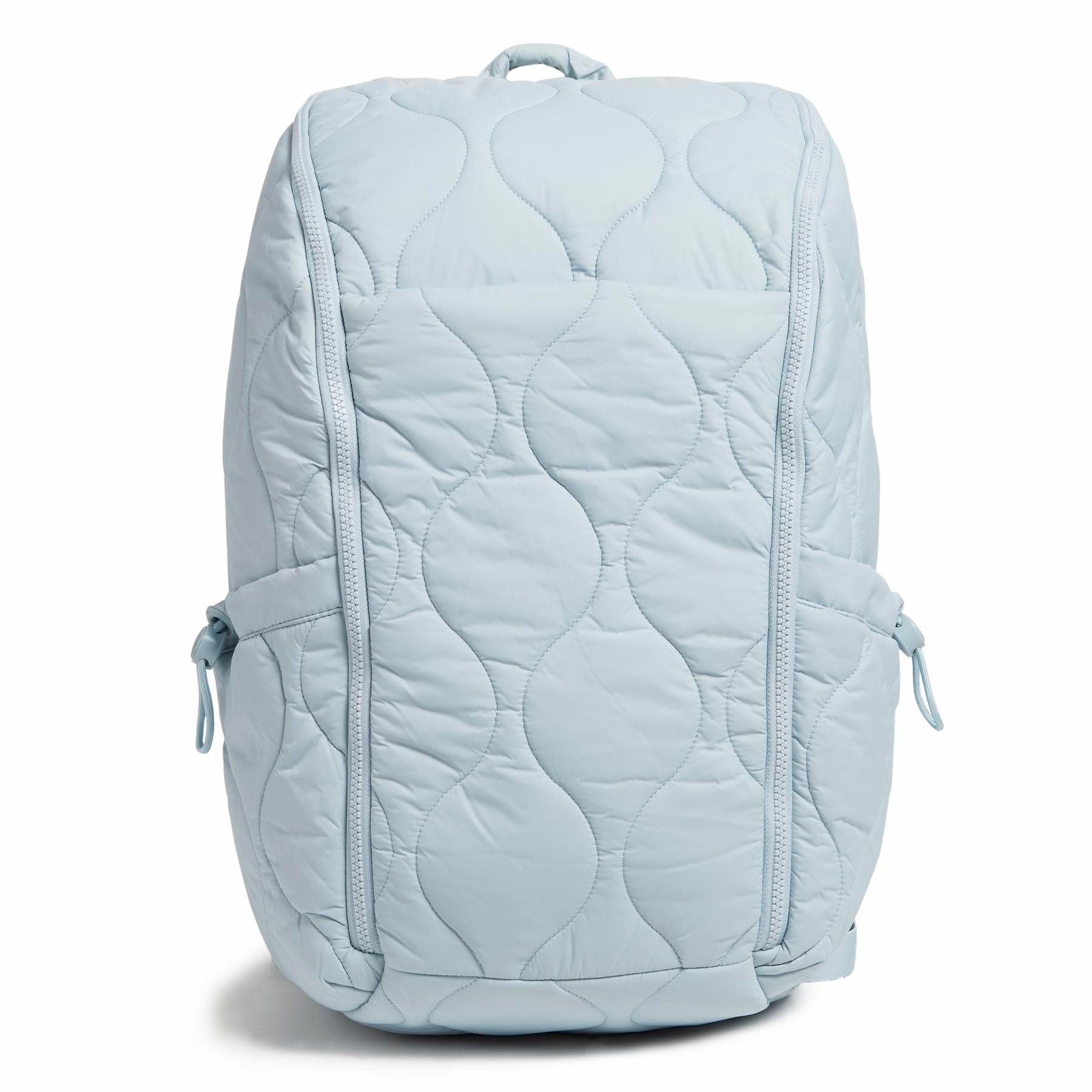 Featherweight Travel Backpack-Featherweight Dusty Blue-Image 1-Vera Bradley