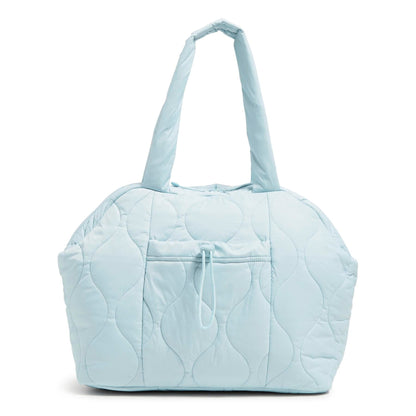 Featherweight Tote Bag-Featherweight Dusty Blue-Image 1-Vera Bradley