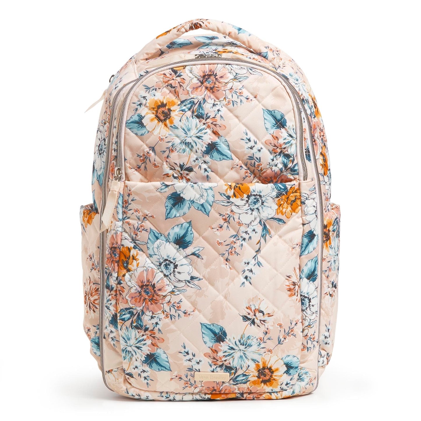 Travel Backpack-Peach Blossom Bouquet-Image 3-Vera Bradley