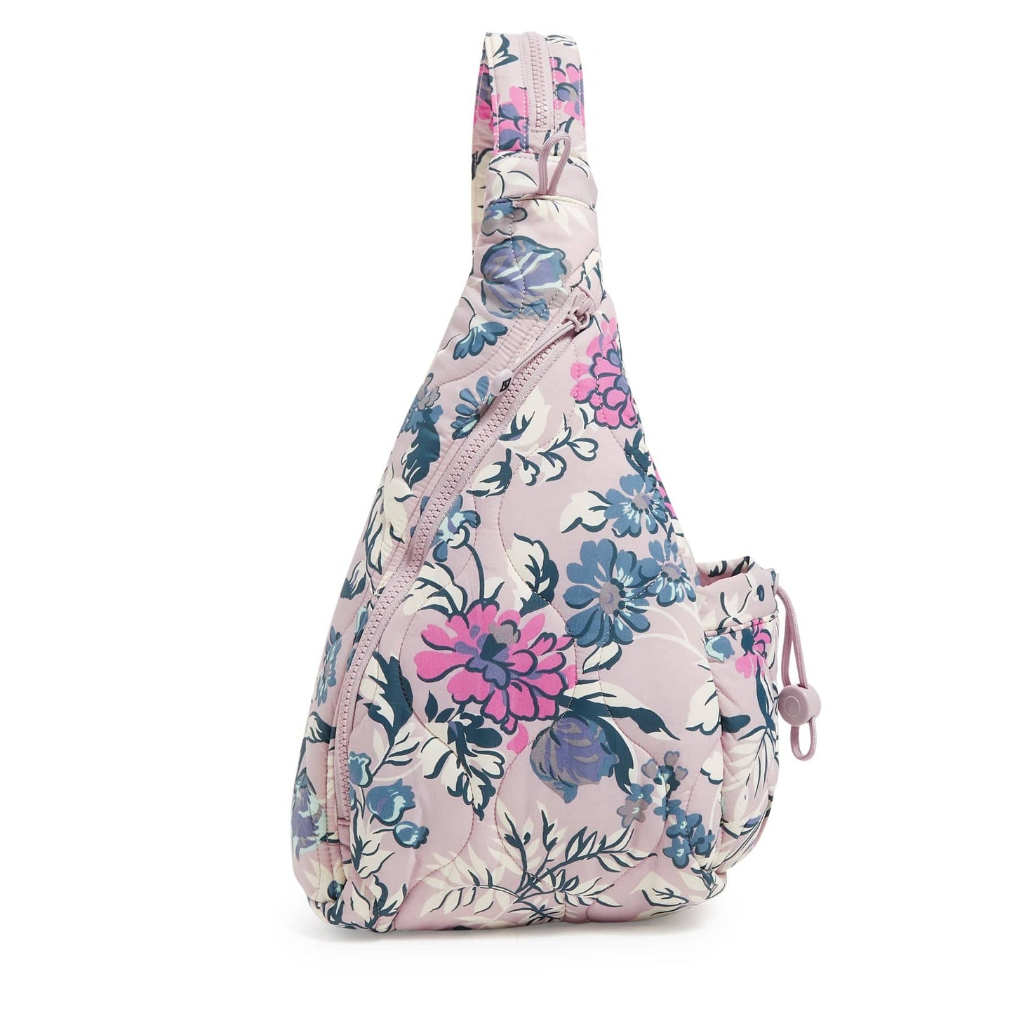 Featherweight Sling Backpack-Fresh-Cut Floral Lavender-Image 3-Vera Bradley