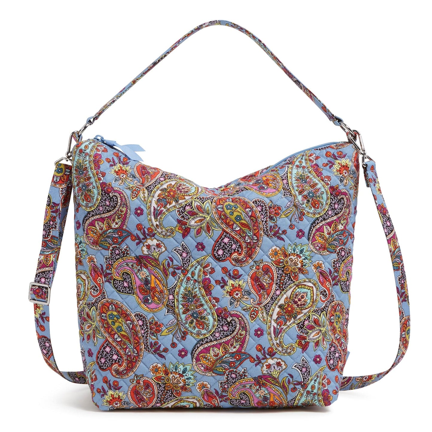 Oversized Hobo Shoulder Bag-Provence Paisley-Image 1-Vera Bradley