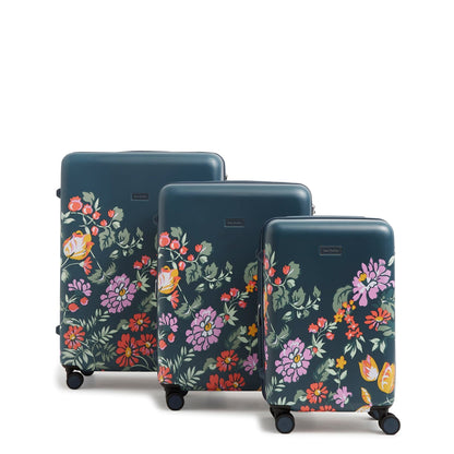 Small, Large & XL Hardside Spinner Luggage Set-Fresh-Cut Floral Green-Image 1-Vera Bradley