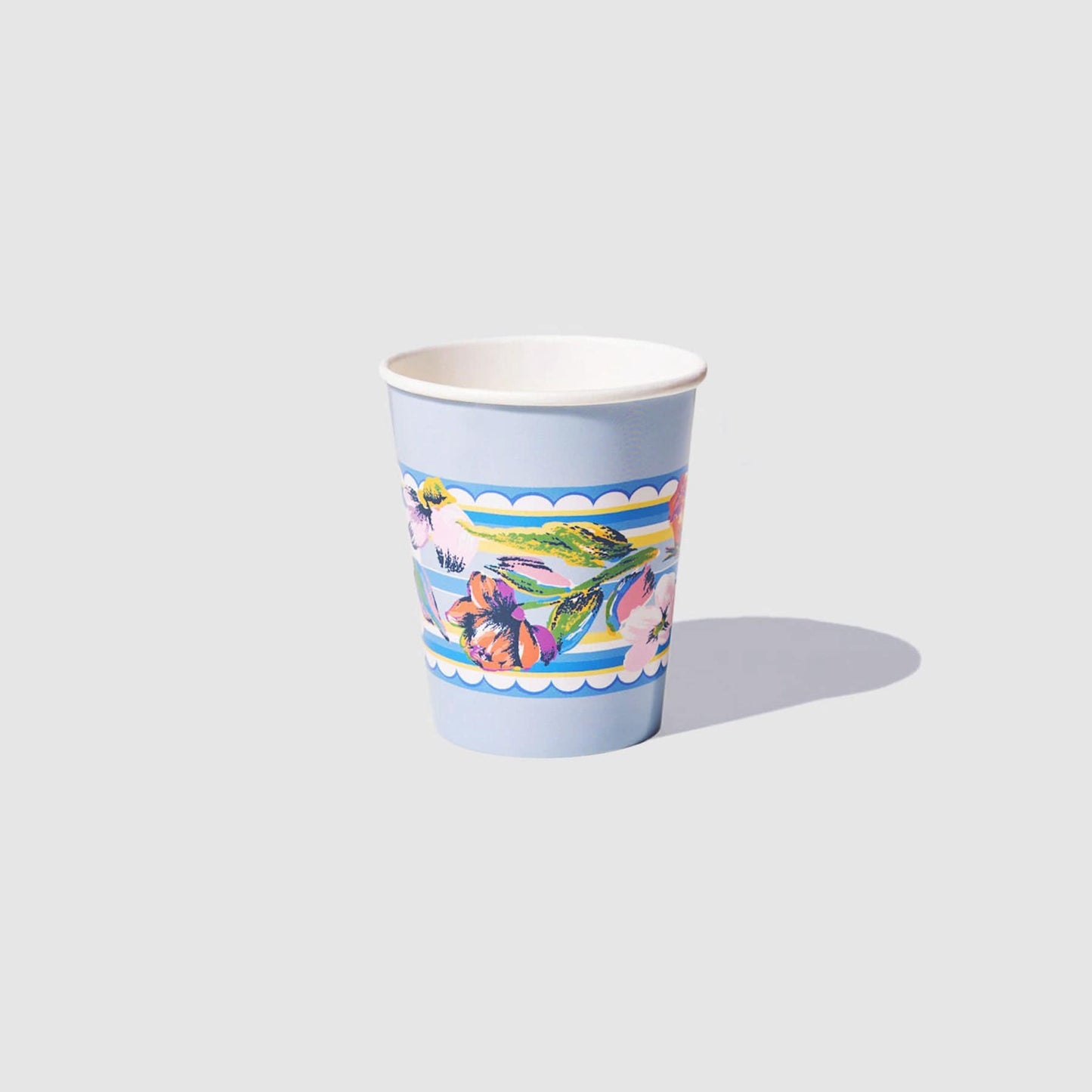 Paper Cups - Set of 10-Sea Air Floral-Image 1-Vera Bradley
