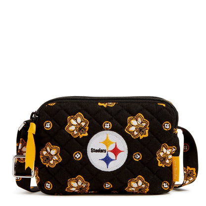 NFL RFID Small Stadium Crossbody Bag-Pittsburgh Steelers Bandana-Image 2-Vera Bradley
