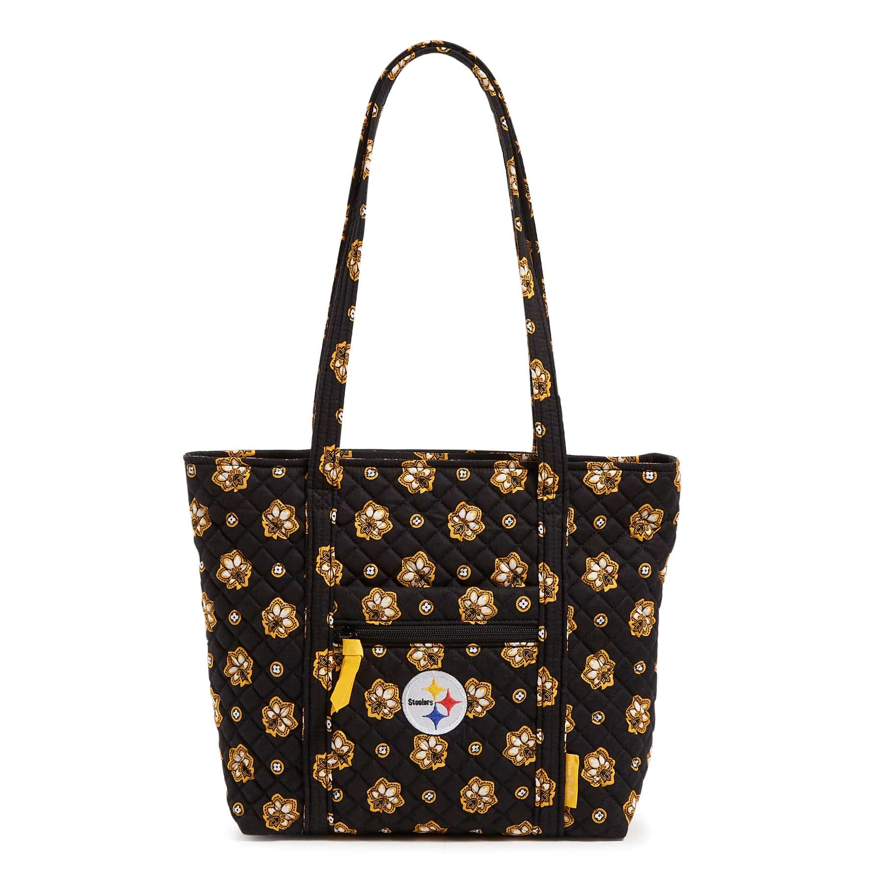 NFL Small Vera Tote Bag-Pittsburgh Steelers Bandana-Image 2-Vera Bradley