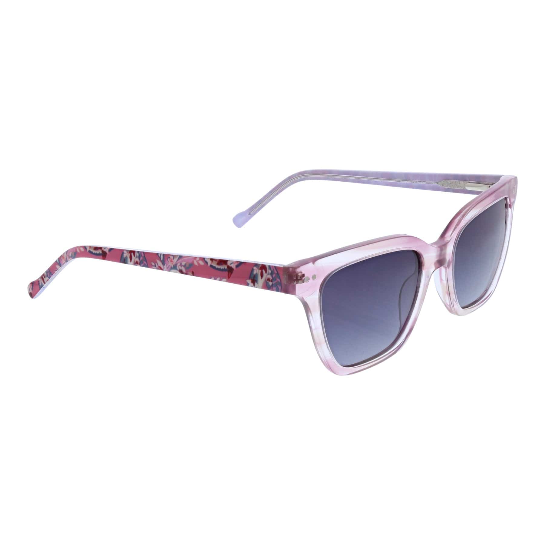 Keegan Sunglasses-Botanical Paisley Pink-Image 1-Vera Bradley