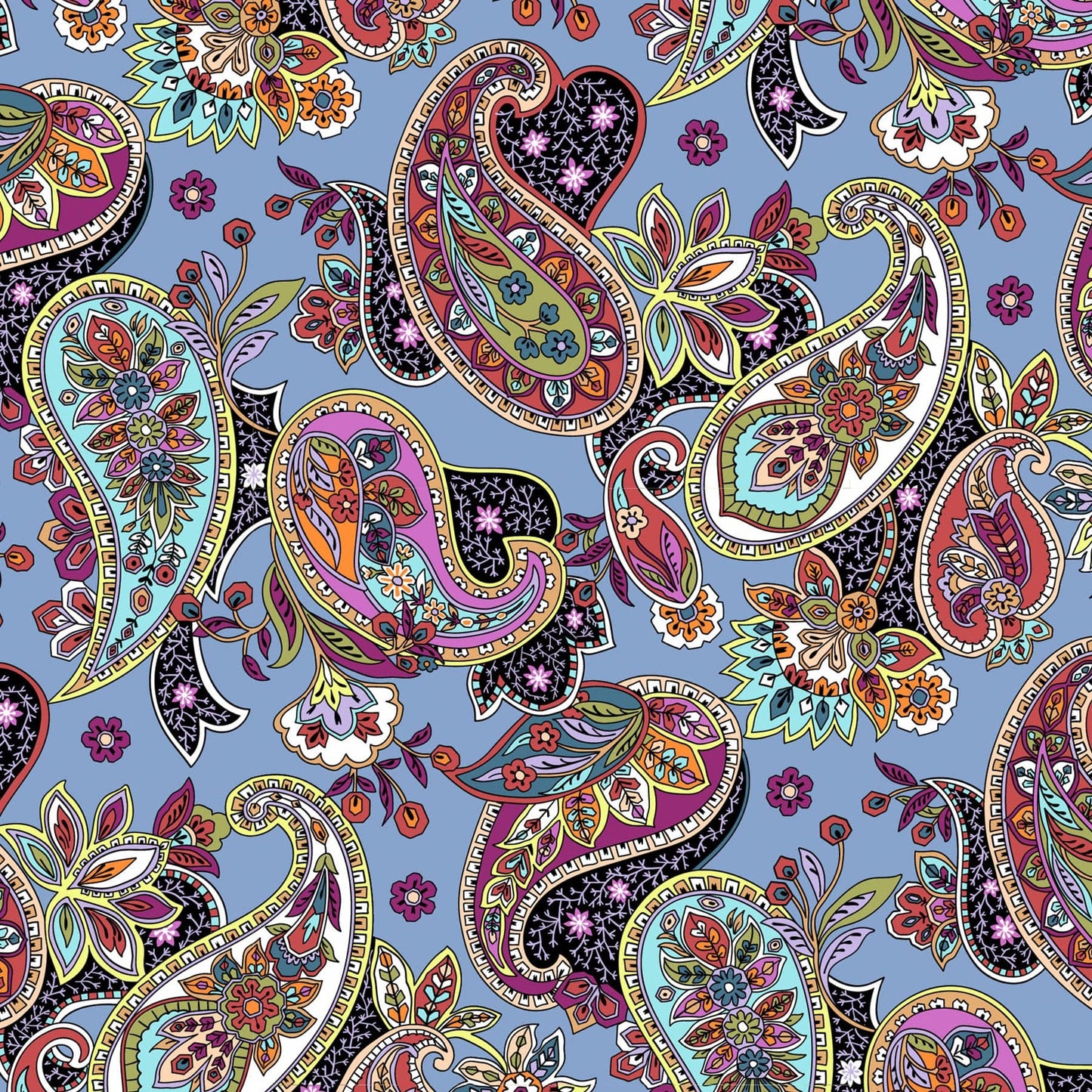 Provence Paisley Quilt Set, Twin