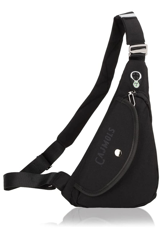 Cajmols Sling Bag Chest Shoulder Backpack Fanny Pack Crossbody Bags for Men Travel Hiking Daypack