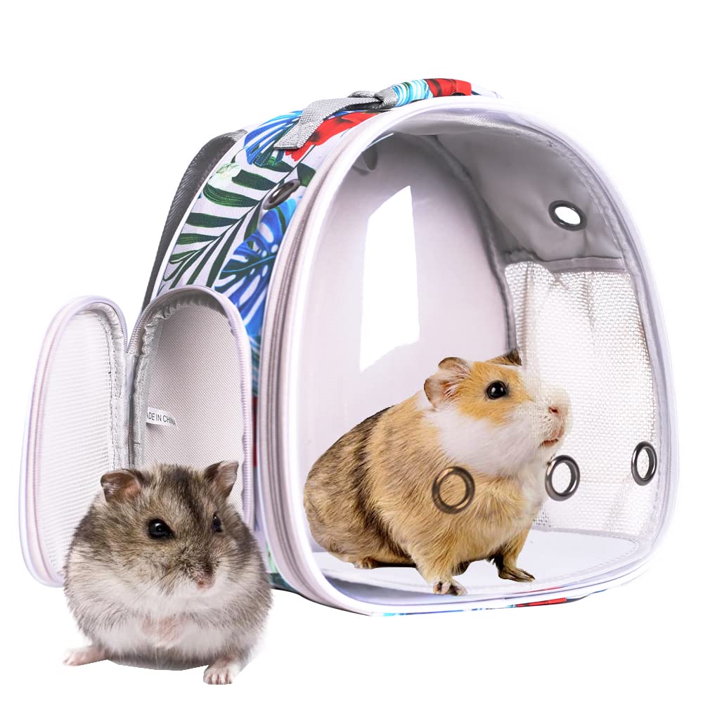 Guinea Pig Carrier, Guinea Pig Backpack with Clear Bubble Window