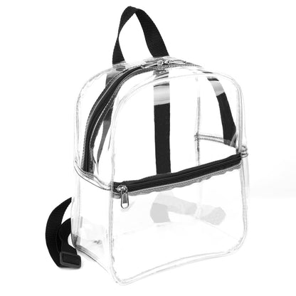 Keepcross Small Clear Backpack Stadium Approved Mini for Women Men