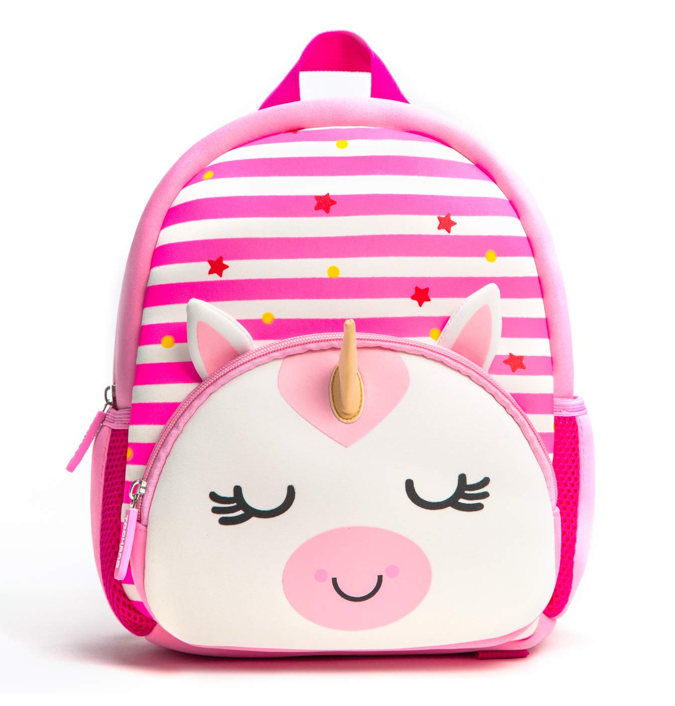 KK CRAFTS Preschool Backpack Toddler Neoprene Animal Waterproof Schoolbag Lunch backpack for Kids Boys Girls