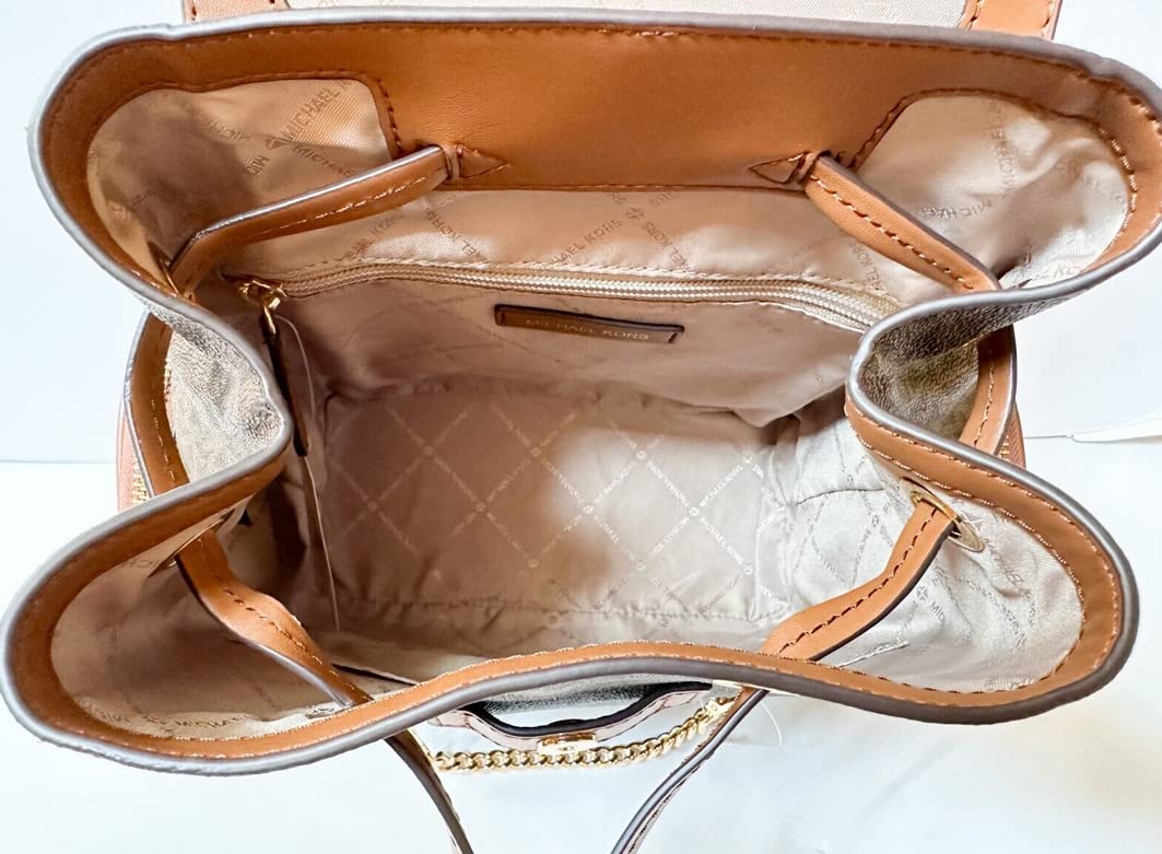 Michael Kors Jet Set Medium Womens Pebbled Leather Backpack