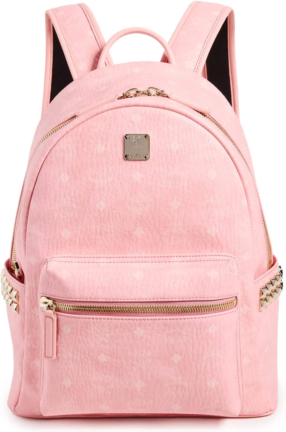 MCM Women's Stark Backpack 37, Blossom Pink Visetos, One Size