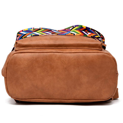 Women's Fashion Backpack Purses Multipurpose Design Handbags and Shoulder Bag PU Leather Travel bag