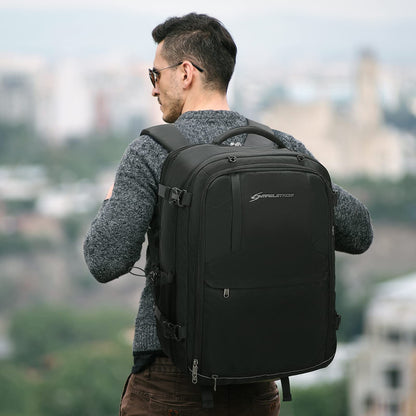 Maelstrom Waterproof Luggage Backpack with Hidden Shoe Bag