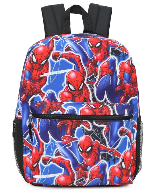 Spiderman Marvel All Over Print Full Size 16" Backpack