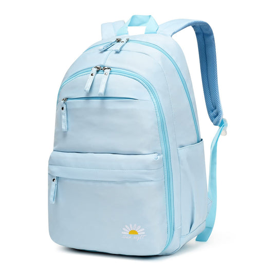 Caran·Y Teen Girls Laptop Backpack（Over 15 Years Old）Large Size (15.6 Inch Laptop) Light Weight School Bookbag