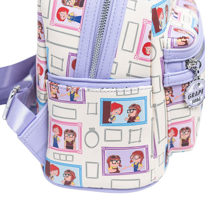 Loungefly Disney Pixar Up Young Carl and Ellie Backpack