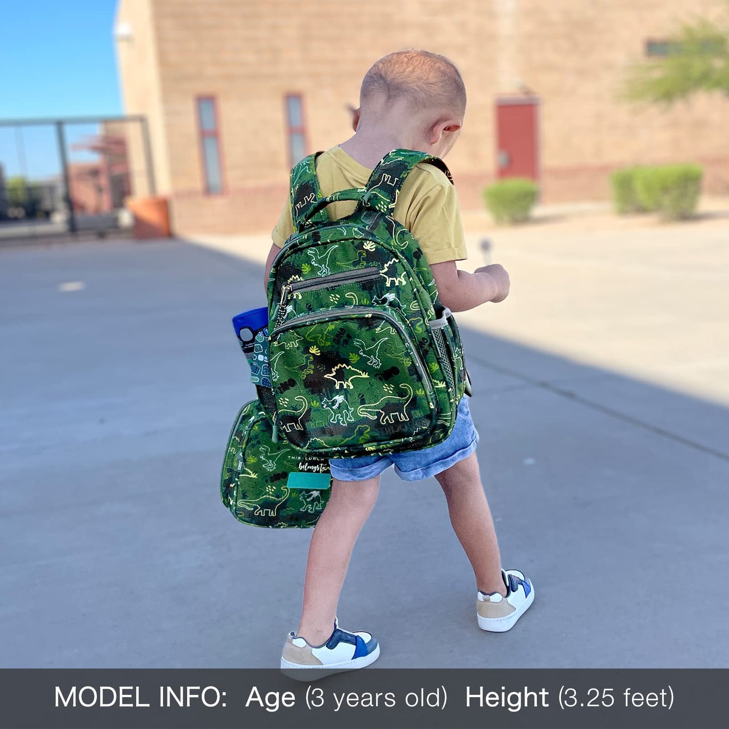 mibasies Toddler Backpack for Boys and Girls, Ideal kids backpack for Preschool and Kindergarten