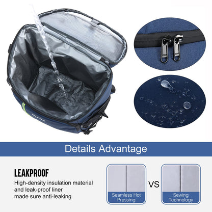 Sucipi Insulated Cooler Backpack 35 Cans Leakproof Soft Cooler Bag Lightweight Backpack Cooler for Picnic Fishing Hiking Camping Park Beach