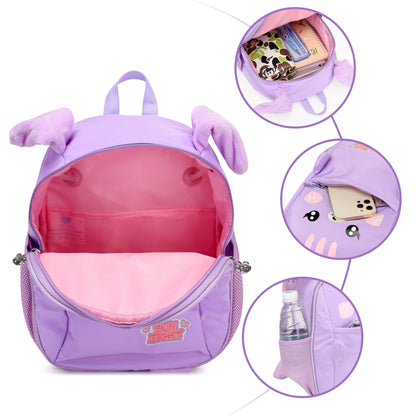 Reqinqin Cute Toddler real backpacks Animal Cartoon Mini Travel Bag for Baby Girl Boy 1-5 Years toddler purse
