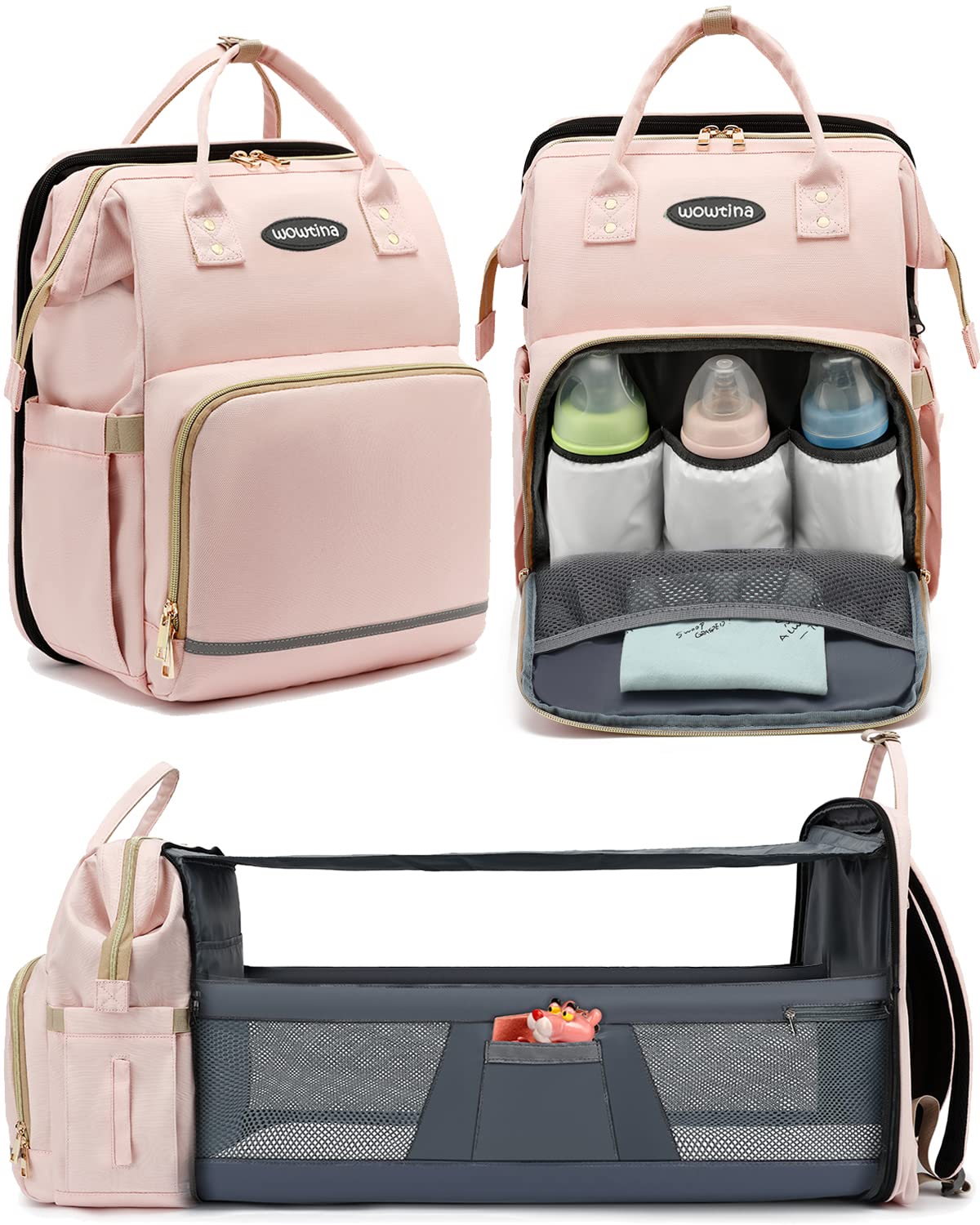 Diaper Bag Backpack, Large Diaper Bags for Baby Girl Boys Dad Mom, Baby Shower Gifts