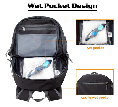 Venture Pal 40L Lightweight Packable Travel Hiking Backpack Daypack