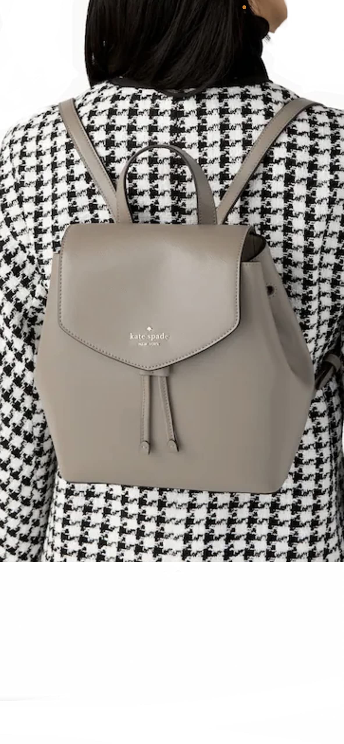 Kate Spade Backpack for Women Lizzie Medium flap Backpack