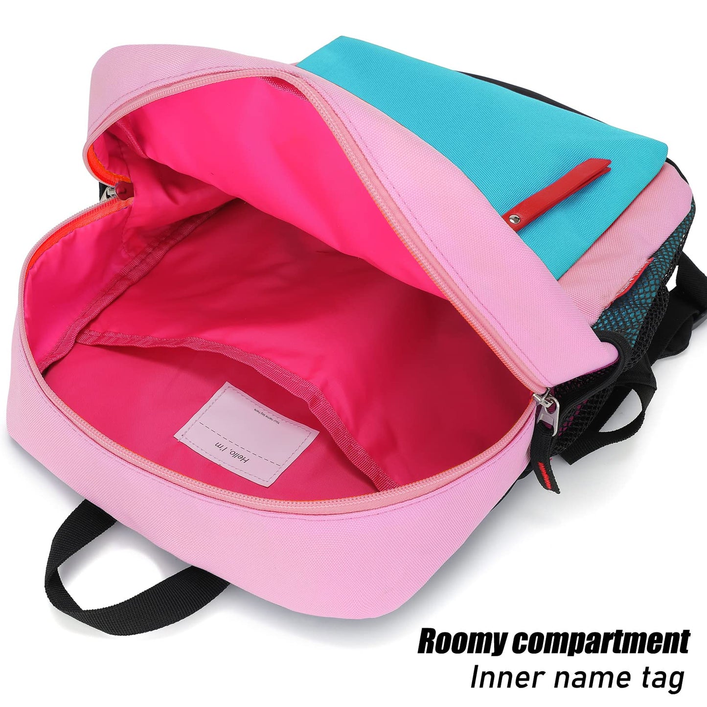 HawLander Preschool Backpack for Toddler Girls, Kids School Bag, Ages 3 to 7 years old