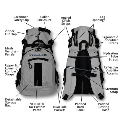 K9 Sport Sack</li>     <li>Dog Carrier Adjustable Backpack
