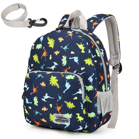willikiva 3D Dinosaur Backpack Toddler Backpacks for Boys and Girls Kids Backpack Waterproof Preschool Safety Harness Leash