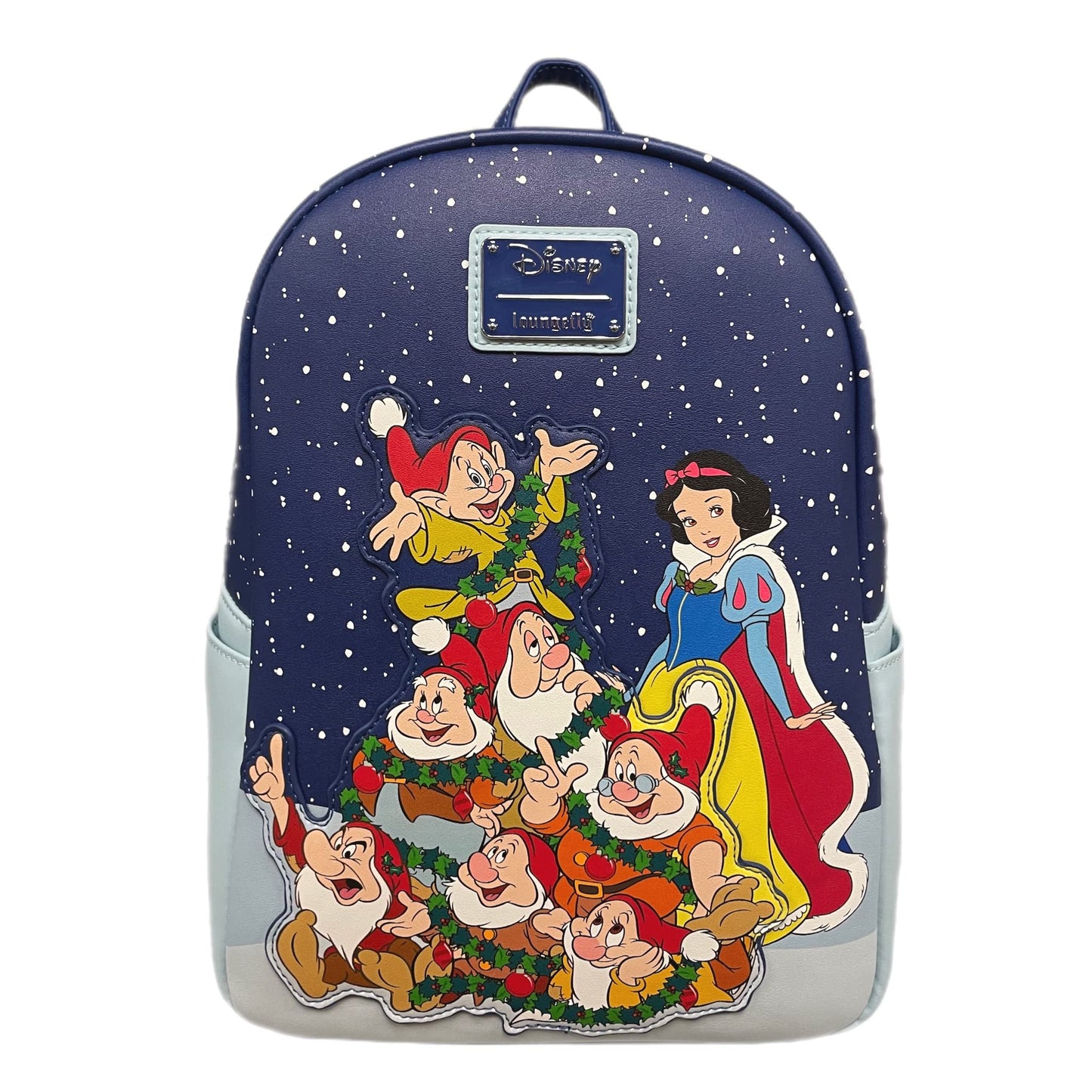Loungefly Disney 85th Anniversary Snow White and the Seven Dwarfs Holiday Mini Backpack