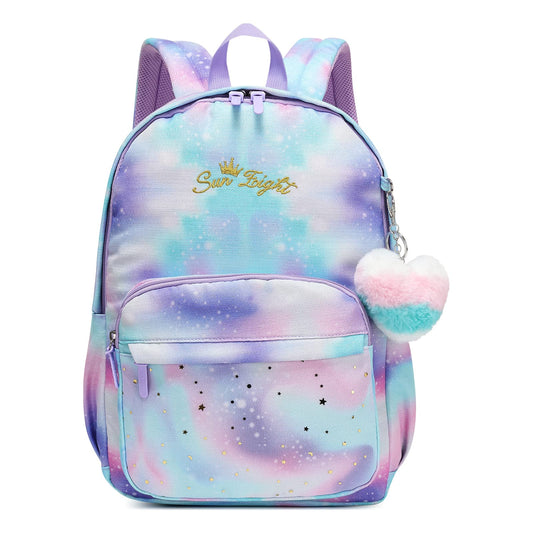 Caran·Y Girls Backpack for Kid in Elementary Large Size School Bookbag